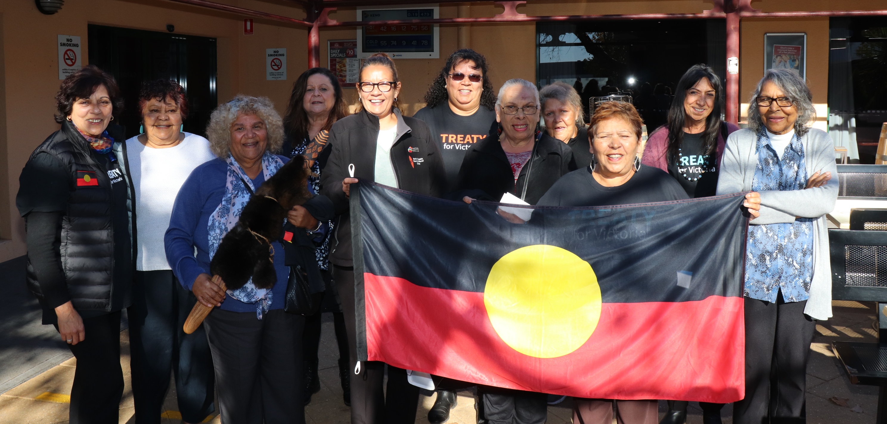 People at a Victoria Treaty Advancement Commission gathering